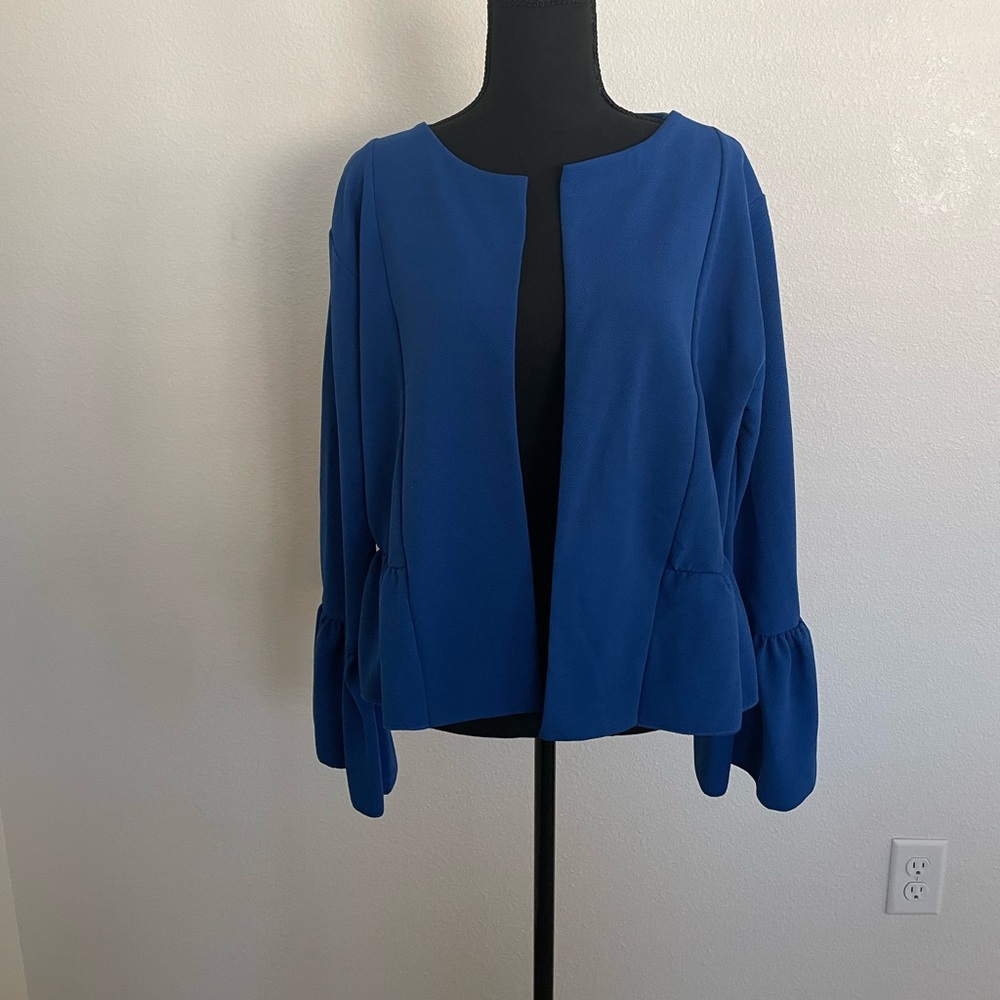 Women’s Plus Size Navy Blue Blazer
